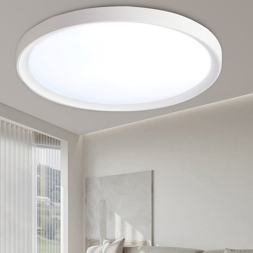 15 Inch Flush Mount LED Ceiling Light Fixture for Bedroom and Kitchen