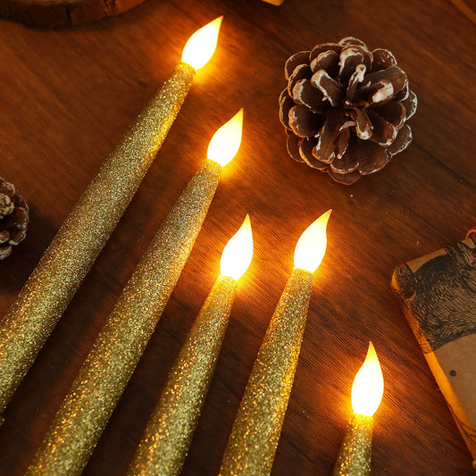Flameless LED Taper Candles for Home Table Mantel and Party Decor