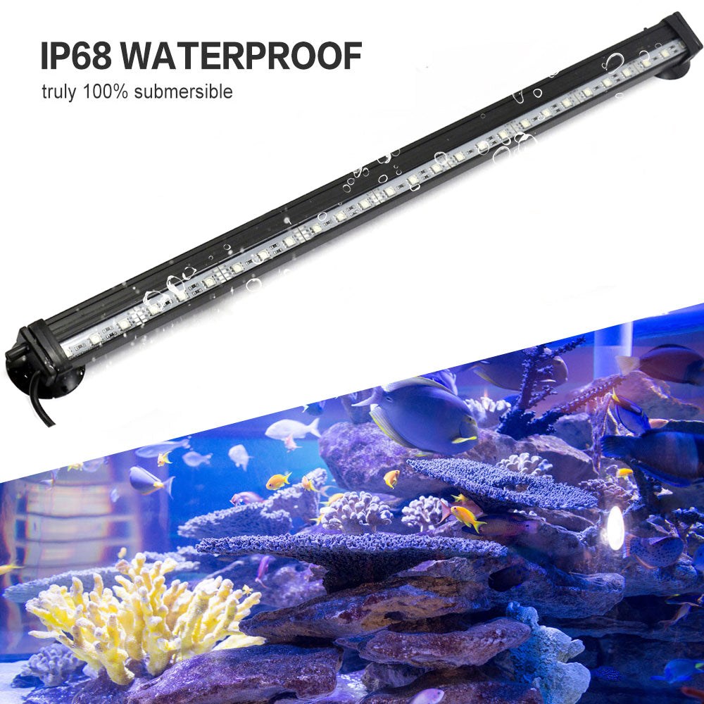 LED RGB Color Changing Fish Tank Light for Aquarium and Plants view 4
