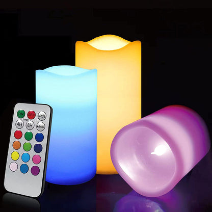 Flameless LED Candles Light for Home Table Mantel and Party Decor