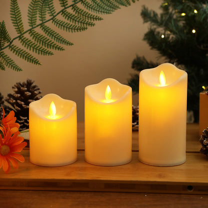 Flameless Votive Candles Smokeless Electric Fake Candle for Home Decor