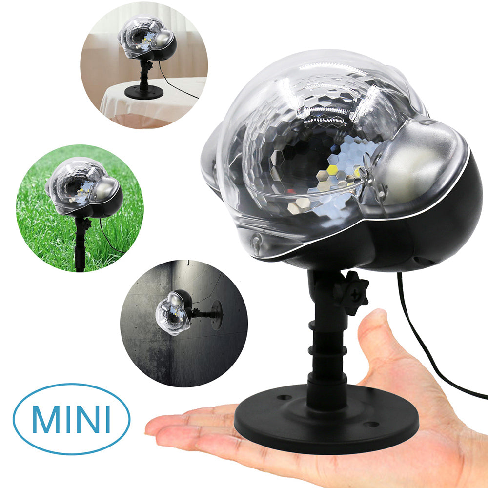 Waterproof LED Dynamic Moving Snowing Projector Light for Room Decor