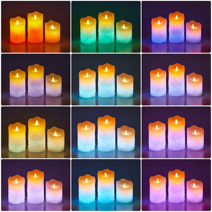 LED Flameless Candle Lights for Home Table Mantel and Party Decor