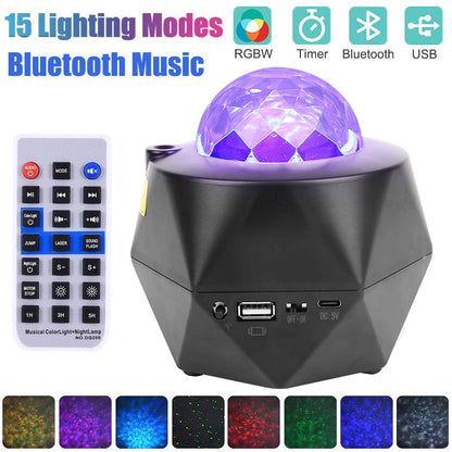 Star Projector Night Light Lamp for Bedroom Ceiling and Room Decor view 4