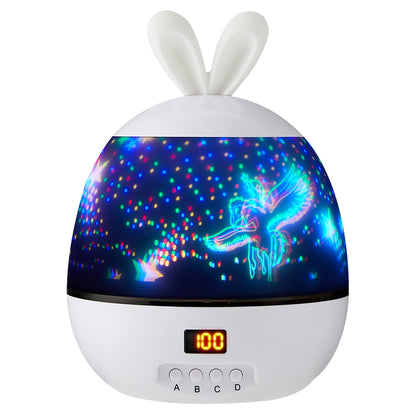 LED Stars Projector Night Lights Multicolor Rotating Lamp for Bedroom view 9