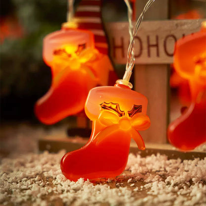 Christmas Pattern String Light 1.5M 10LEDs for Tree and Window Decor view 6
