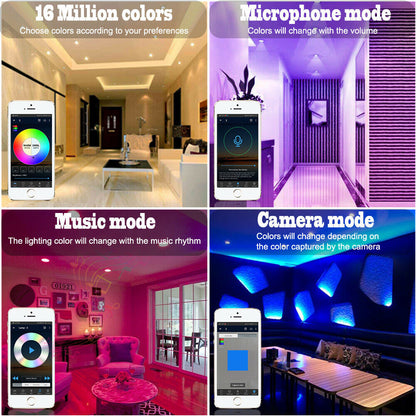 LED Recessed Downlights Smart Wireless Bluetooth Mesh for Ceiling view 9