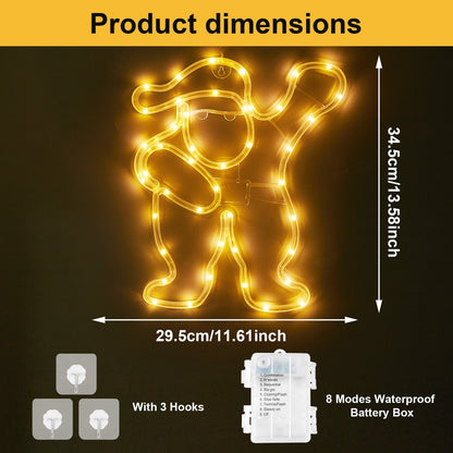 Double Side Window Silhouette Lights Sign Lamp 8 Models for Home Decor view 14