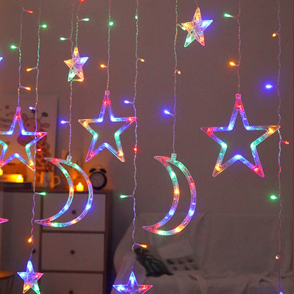 Waterproof LED Curtain Icicle String Light 3M 120LEDs for Window Decor view 16