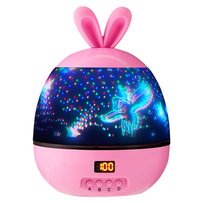 LED Stars Projector Night Lights Multicolor Rotating Lamp for Bedroom view 10