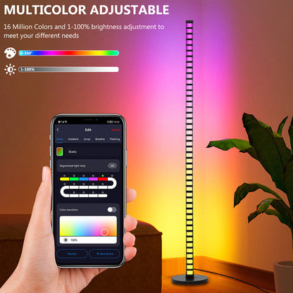 WiFi Smart LED Floor Lamp RGBIC for Living Room Corner and Bedroom