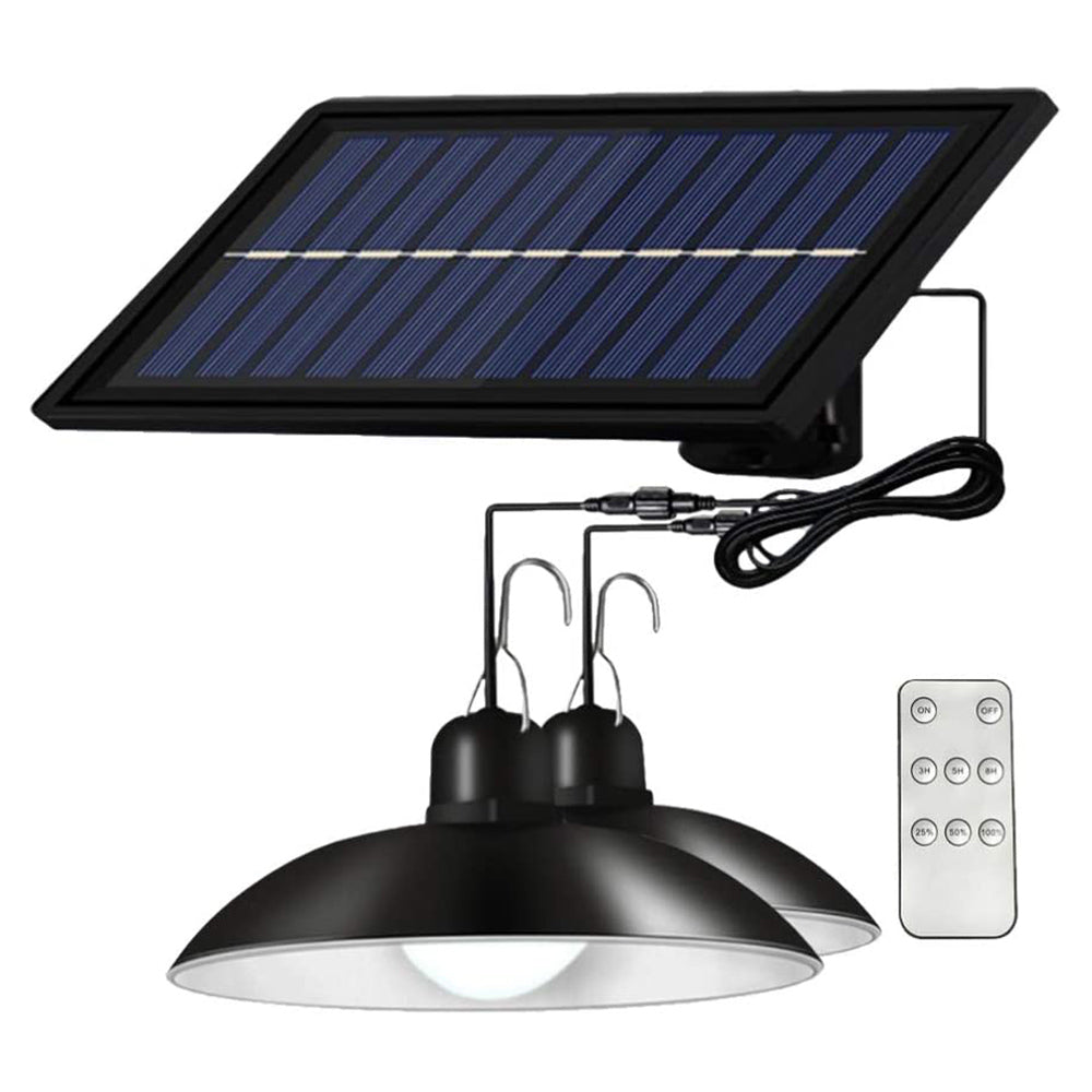 Waterproof Solar Vintage Pendant Lights for Garden Yard and Patio view 3