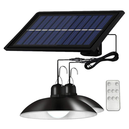 Waterproof Solar Vintage Pendant Lights for Garden Yard and Patio view 3