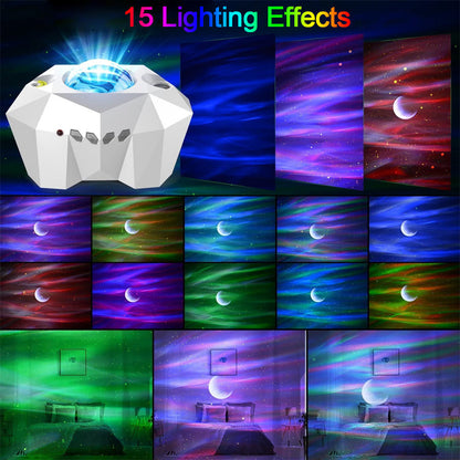 Galaxy Aurora Projector Lights Lamp for Bedroom Ceiling and Room Decor view 3