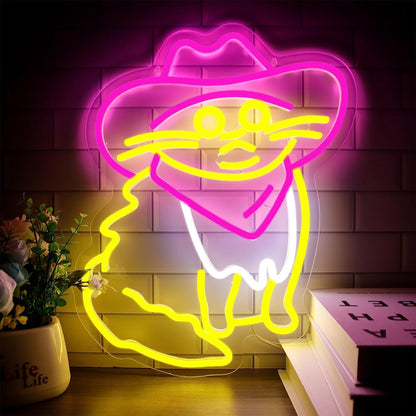 LED Neon Sign Light for Bedroom Bar Shop and Wall Decor Display view 3