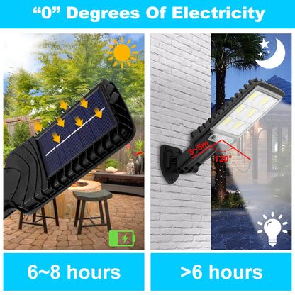 Outdoor Solar Wall Lights Street Lamp for Garden Yard and Patio view 3