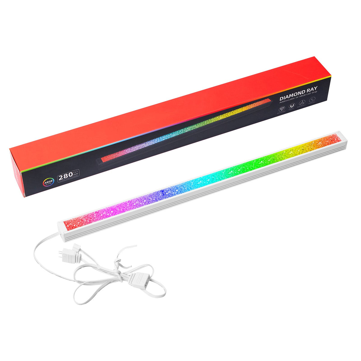 ARGB LED Strip for PC with 5V 3 pin for Gaming PC Case Lighting view 3