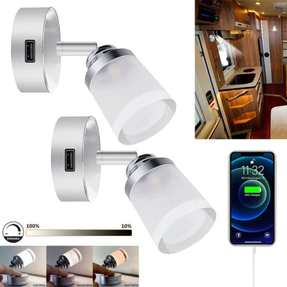 12 to 24V LED Reading Light for Bed Desk and Travel Reading Use view 3