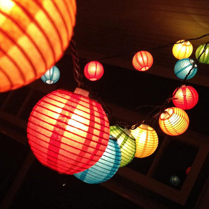 Lanterns String Lights for Patio Garden Party and Home Decor view 3