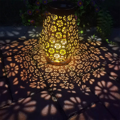 Solar Garden Lanterns Outdoor Hanging Lights for Patio Decor view 7