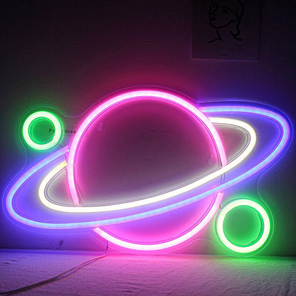 LED Neon Light Sign for Bedroom Bar and Wall Decor Display Use view 3