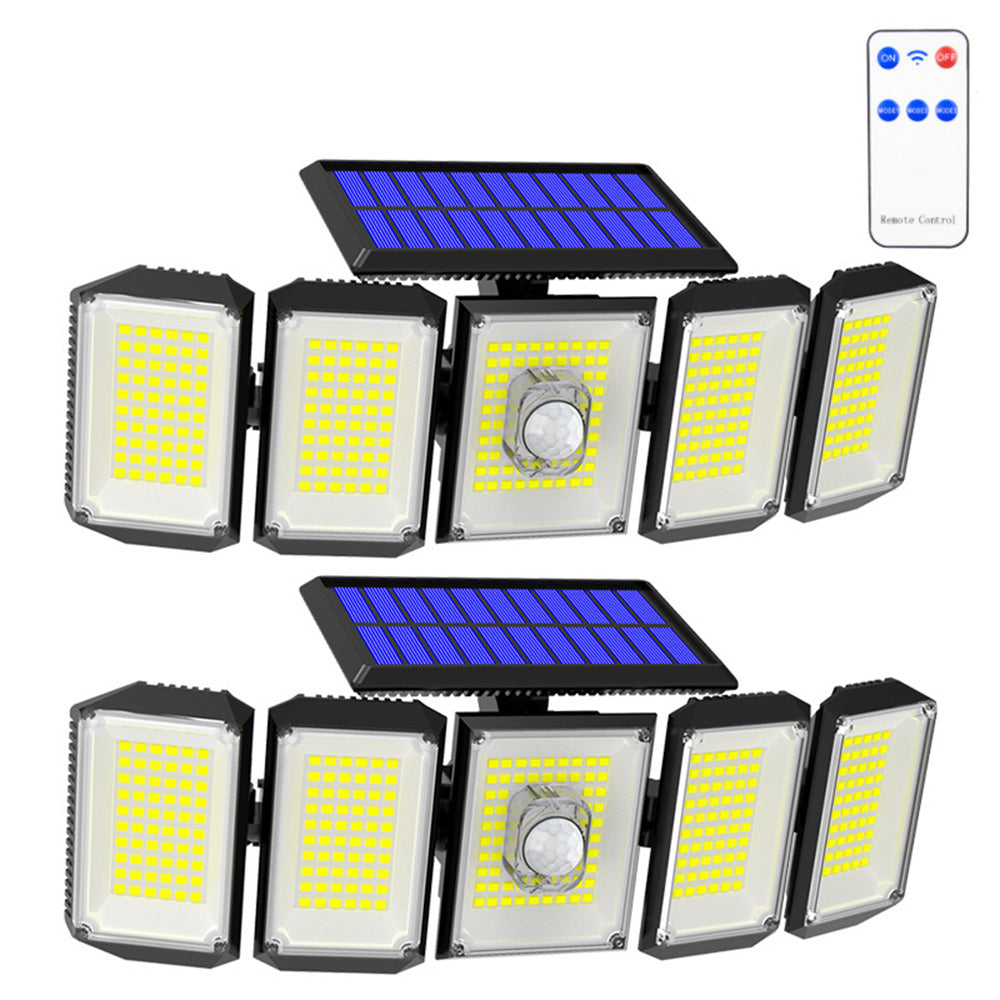 Outdoor Motion Sensor Solar Lights with Remote Control for Garden Yard view 11