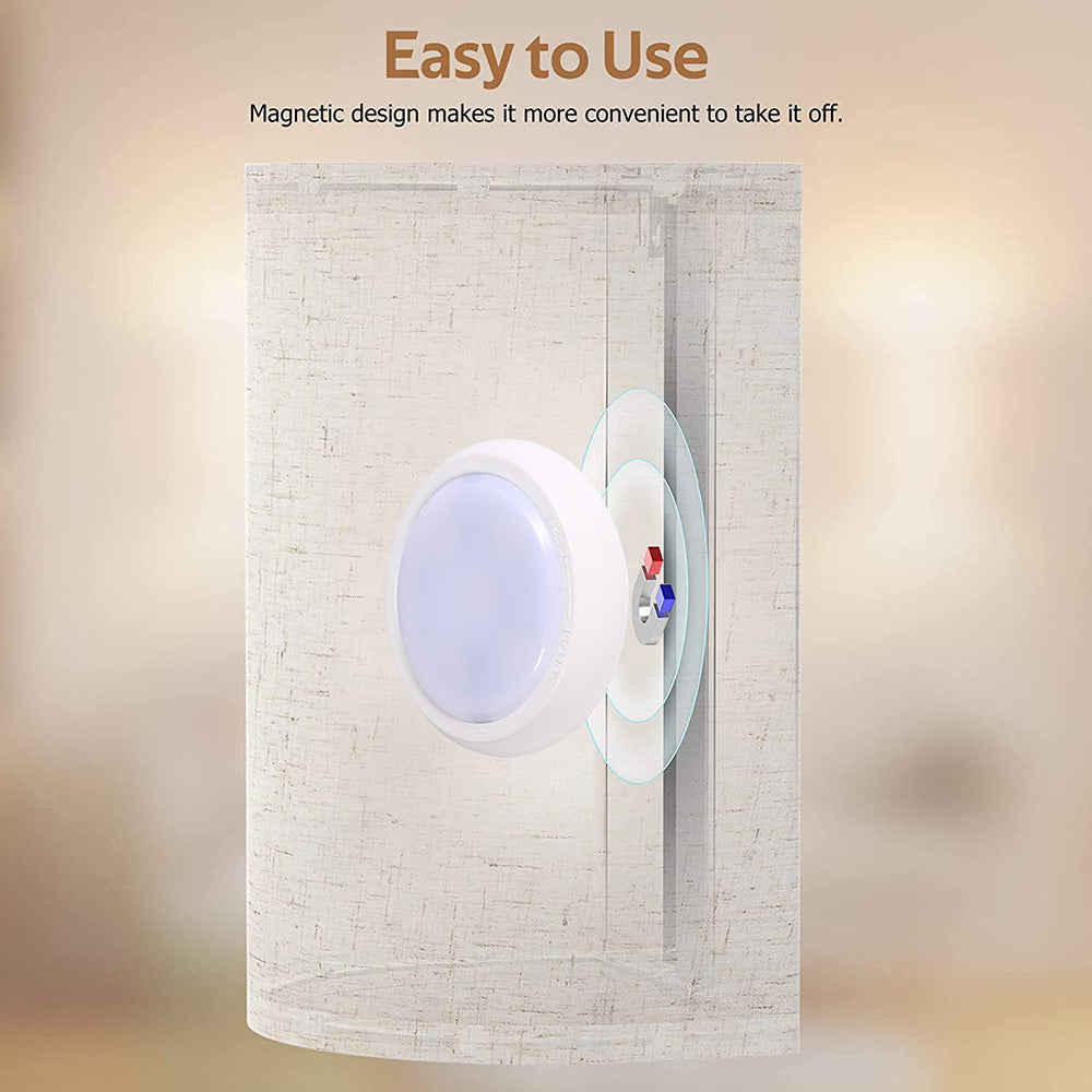 Magnetic Wireless Wall Sconce Lighting for Bedroom and Hallway view 3