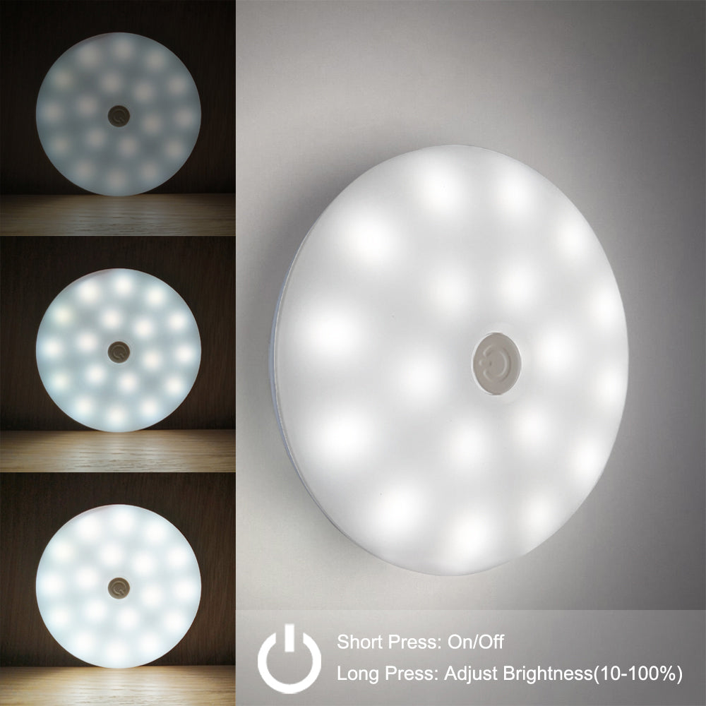 LED Wall Night Light Lamp for Bedroom Hallway and Bathroom Walls view 3