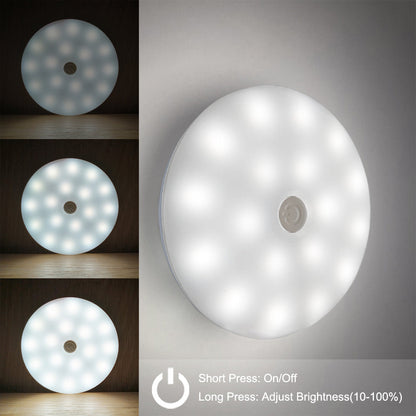 LED Wall Night Light Lamp for Bedroom Hallway and Bathroom Walls view 3