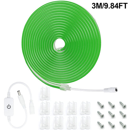 Waterproof Touch Switch Dimmable LED Neon Strip Light for Room Decor view 3