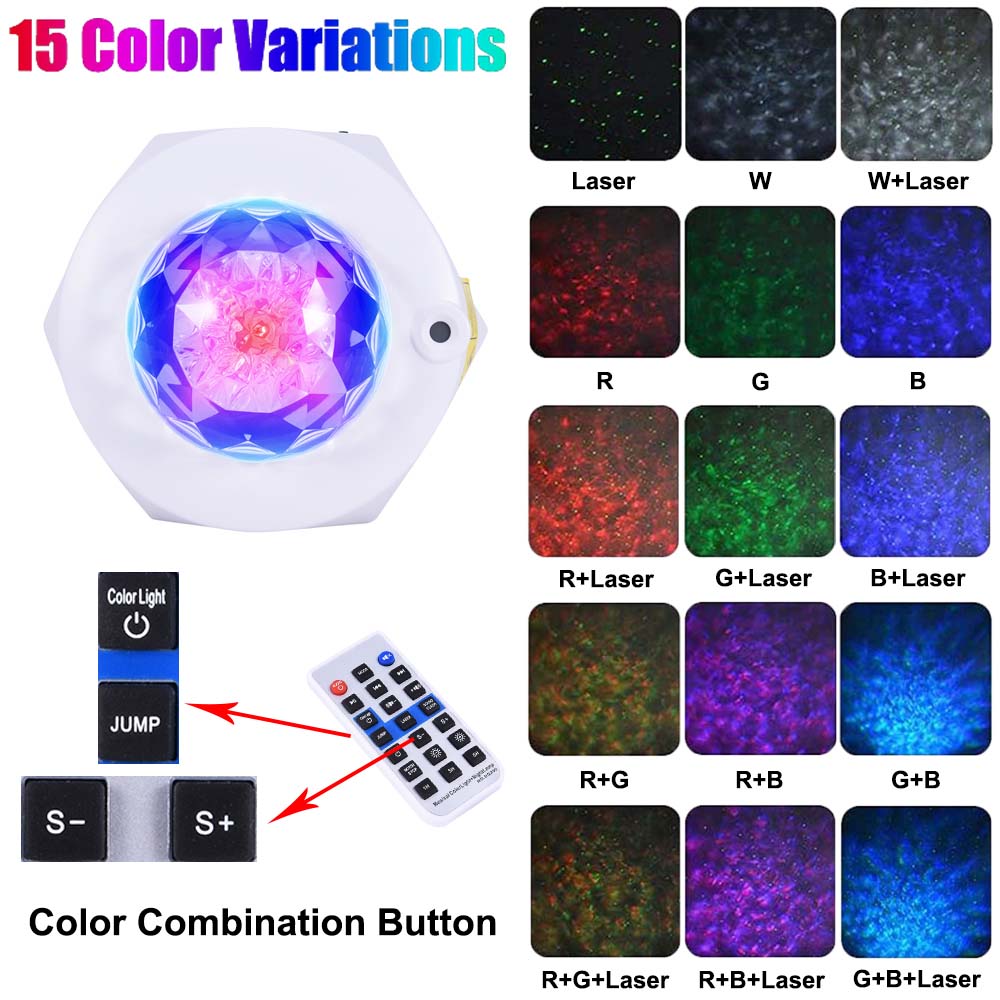 Star Projector Night Light Lamp for Bedroom Ceiling and Room Decor view 5