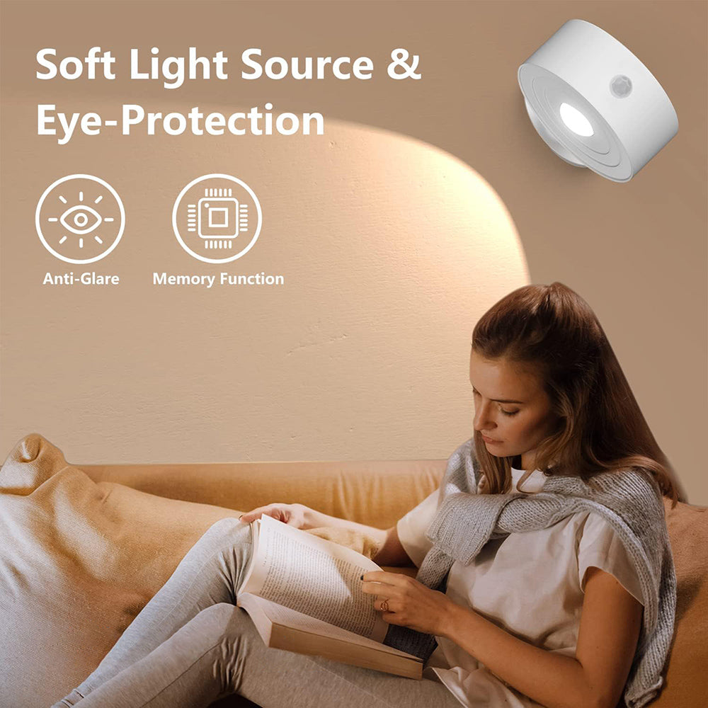 LED Sconce Magnetic Wall Lamp for Bedroom Hallway and Living Room view 3