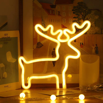 Christmas Jingle Bell Neon Sign Decor Light for Home and Party Decor view 4