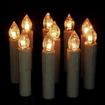 Flameless Taper LED Candles for Home Table Mantel and Party Decor view 4