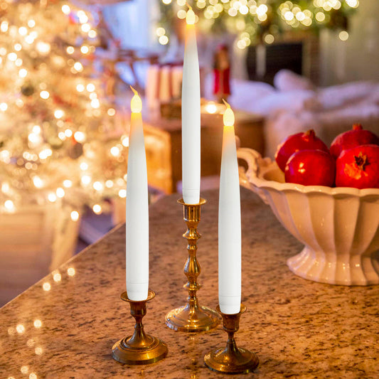 LED Dripless Floating Flickering Candles for Home and Party Decor