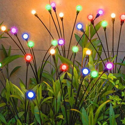 Solar Powered Firefly Lights for Garden Yard and Patio Decor view 3