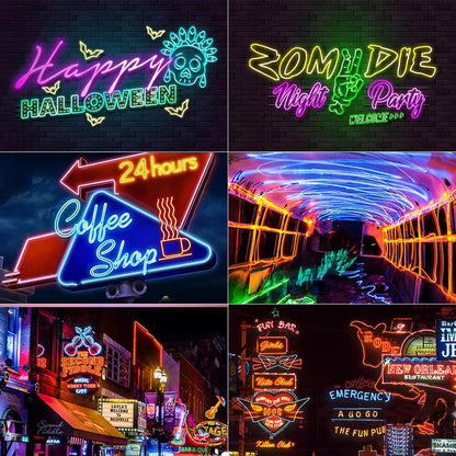 Waterproof Touch Switch Dimmable LED Neon Strip Light for Room Decor view 18