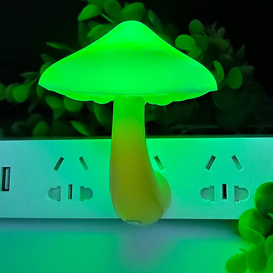 Mushroom Night Light Lamp for Bedroom Hallway and Kids Room Decor