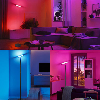 Smart Floor Lamp 2000 lm Ultra Bright Dimmable for Living Room view 3