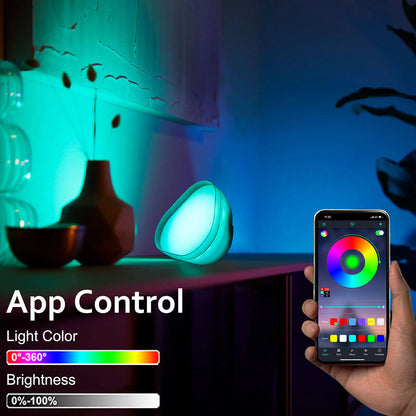 LED Smart Light Table Lamp for Bedroom Nightstand and Desk Decor view 3