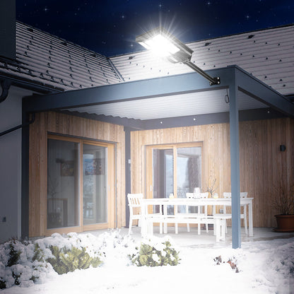 LED Motion Sensor Solar Parking Lot Light Dusk to Dawn for Garden Yard view 3