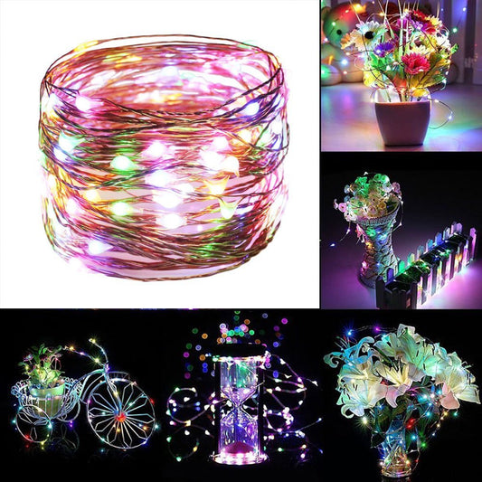 LED Copper Wire String Light Fairy Light for Bedroom and Party Decor