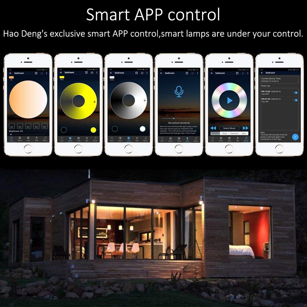 Bluetooth Smart LED Bulb for Home Lighting and Bedroom Lamps view 8