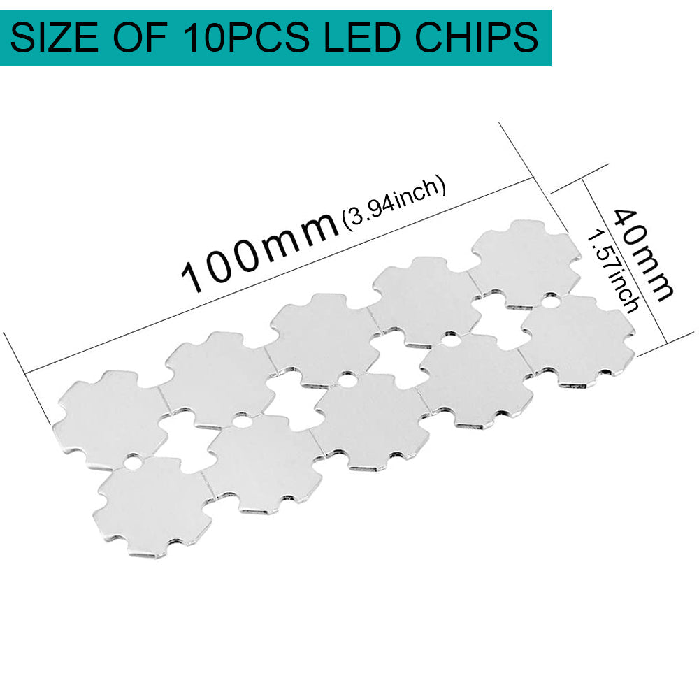 High Power Full Spectrum LED Chip Bulb COB Light Beads 1W 3W view 5
