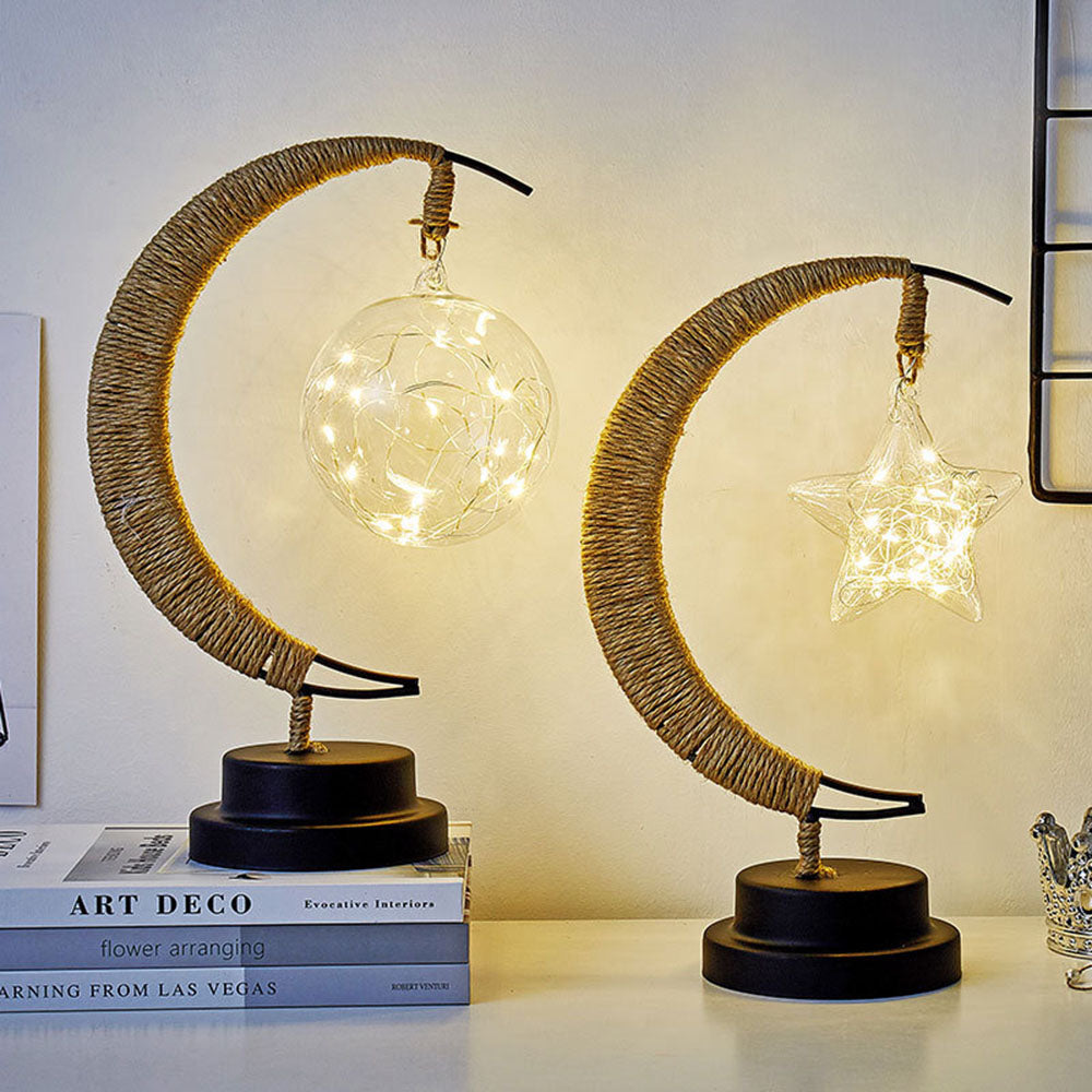 Glass Ball LED Night Light Lamp for Bedroom Hallway and Bathroom view 4
