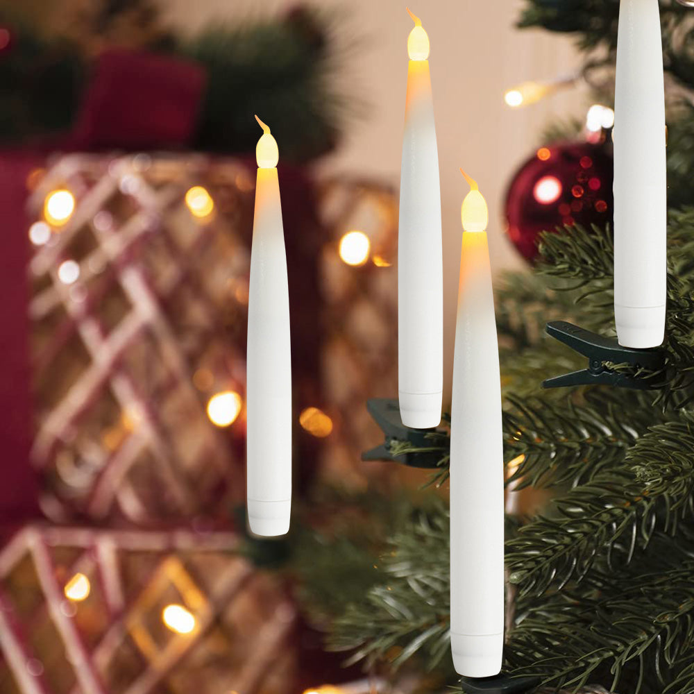 LED Dripless Floating Flickering Candles for Home and Party Decor view 3