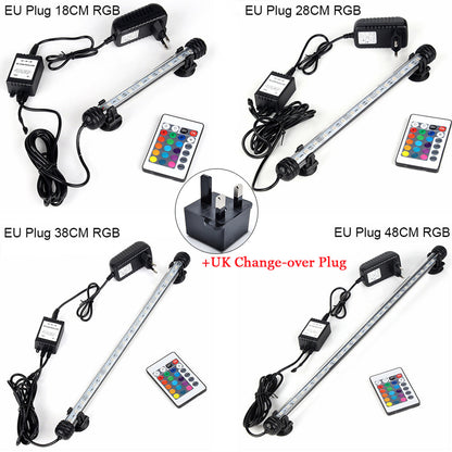 Waterproof Air Bubble Lamp LED Aquarium Light for Fish Tank Decor view 19