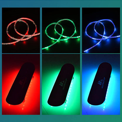 Night Riding LED Skateboard Scooter Lights for Boards and Scooters view 6