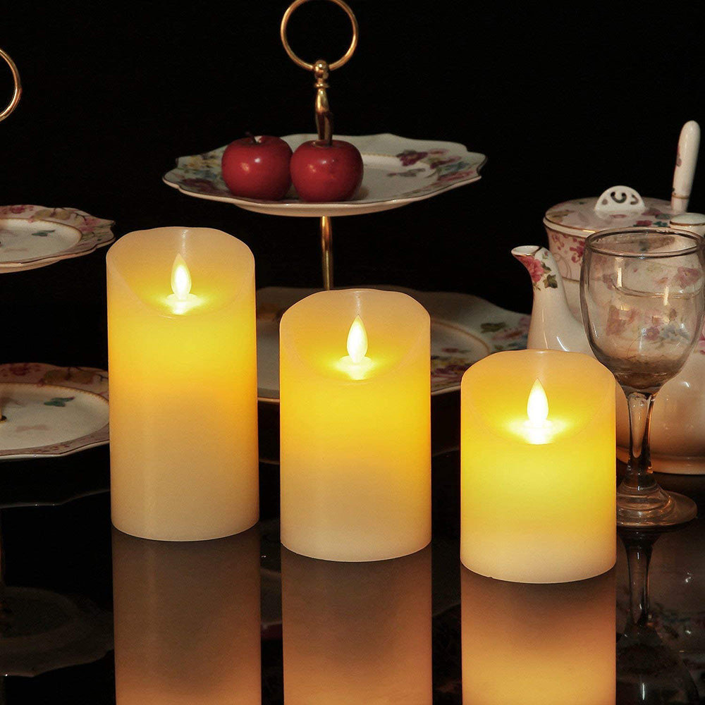 Flameless Votive Electric Candles for Home Table and Party Decor view 4