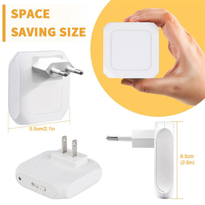 Plug in Dimmable LED Night Light Lamp for Bedroom Hallway and Bathroom view 3